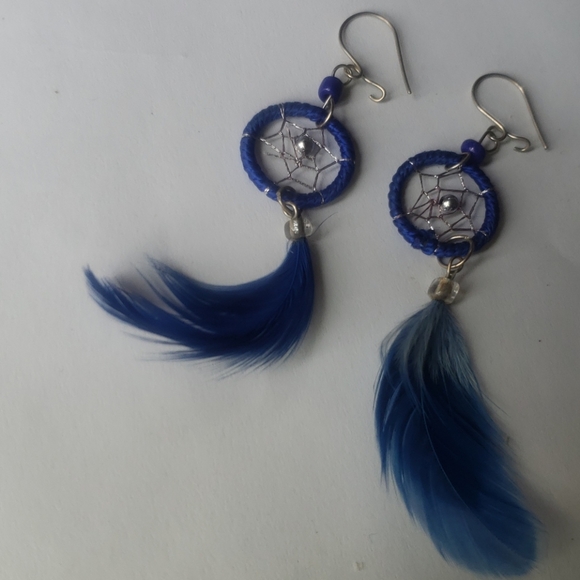 Handmade | Native American Dream Catcher Earrings - Picture 8 of 8